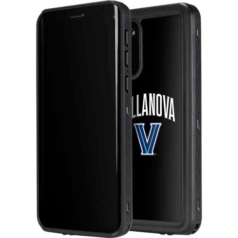 Villanova University V Black Galaxy S20 Plus Waterproof Case