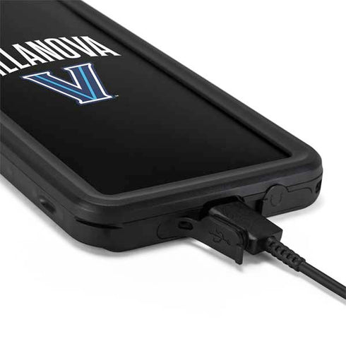 Villanova University V Black Galaxy S20 Plus Waterproof Case