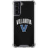 Villanova University V Black Galaxy S21 5G Clear Case
