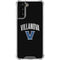 Villanova University V Black Galaxy S21 FE Clear Case