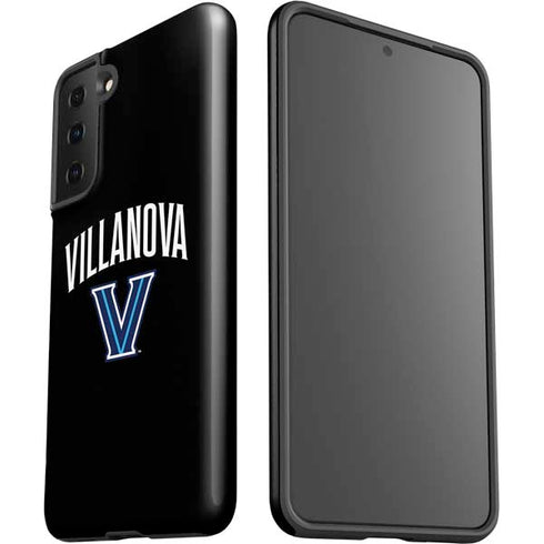 Villanova University V Black Galaxy S21 FE Pro Case