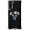 Villanova University V Black Galaxy S22 Clear Case