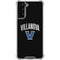 Villanova University V Black Galaxy S22 Plus Clear Case