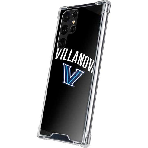 Villanova University V Black Galaxy S22 Ultra Clear Case