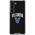 Villanova University V Black Galaxy S23 Clear Case