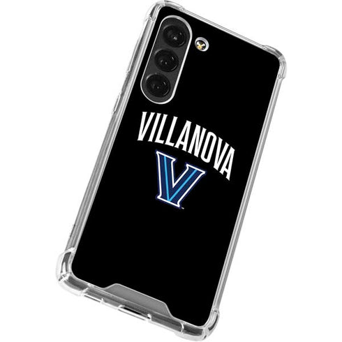 Villanova University V Black Galaxy S23 Clear Case