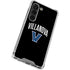 Villanova University V Black Galaxy S23 Clear Case