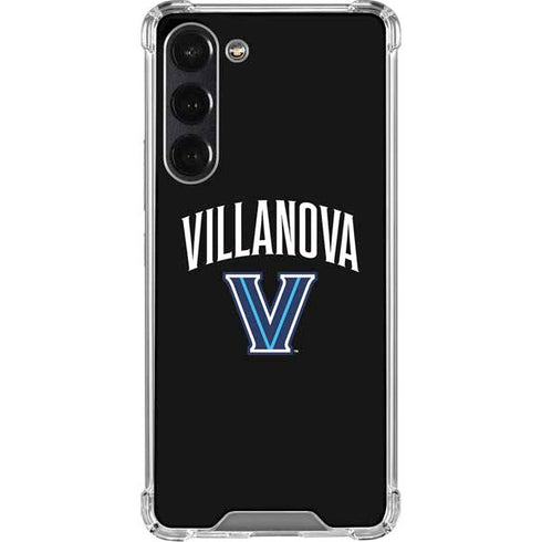Villanova University V Black Galaxy S23 Plus Clear Case