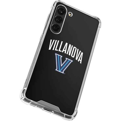Villanova University V Black Galaxy S23 Plus Clear Case
