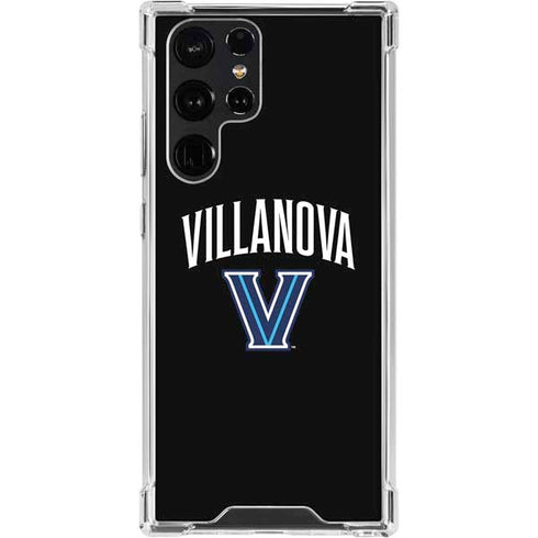 Villanova University V Black Galaxy S24 Ultra Clear Case
