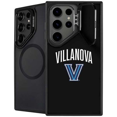 Villanova University V Black Galaxy S25 Ultra Kickstand Case