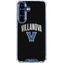 Villanova University V Black Galaxy S25 Clear Case