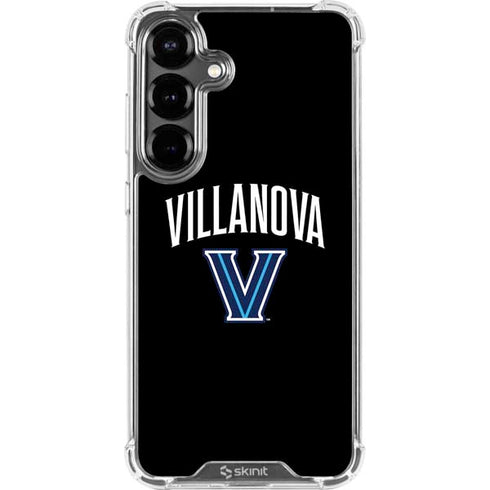 Villanova University V Black Galaxy S26 Clear Case