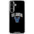 Villanova University V Black Galaxy S26 Clear Case