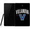 Villanova University V Black Samsung Galaxy Tab Skin