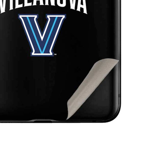 Villanova University V Black Galaxy Z Flip Skin
