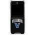 Villanova University V Black Galaxy Z Flip5 5G Clear Case