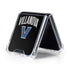 Villanova University V Black Galaxy Z Flip5 5G Clear Case