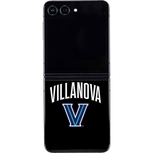 Villanova University V Black Galaxy Z Flip5 5G Skin