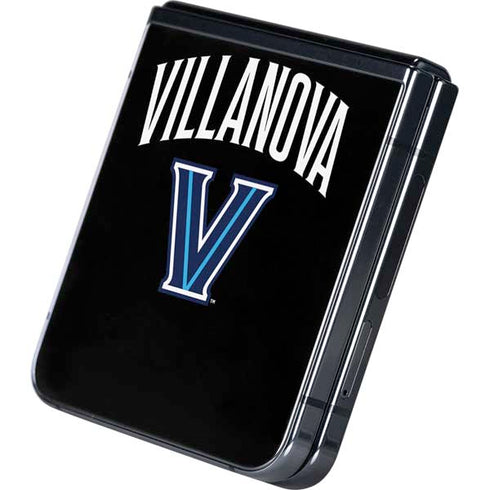 Villanova University V Black Galaxy Z Flip5 5G Skin