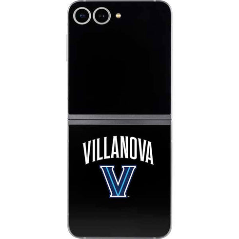 Villanova University V Black Galaxy Z Flip6 Skin