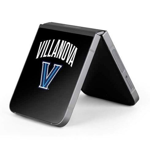 Villanova University V Black Galaxy Z Flip6 Skin