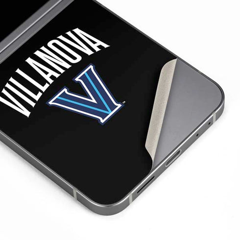 Villanova University V Black Galaxy Z Flip6 Skin