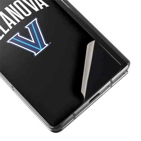 Villanova University V Black Galaxy Z Fold2 5G Skin