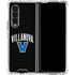 Villanova University V Black Galaxy Z Fold4 5G Clear Case