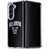 Villanova University V Black Galaxy Z Fold5 5G Clear Case