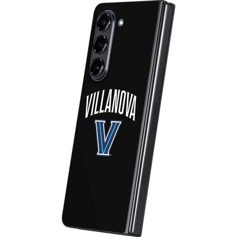 Villanova University V Black Galaxy Z Fold5 5G Skin