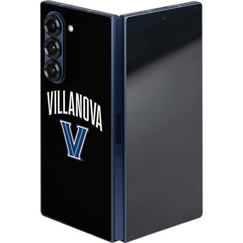 Villanova University V Black Galaxy Z Fold6 Skin
