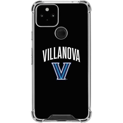 Villanova University V Black Google Pixel 5 Clear Case