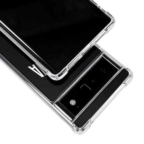 Villanova University V Black Google Pixel 6 Clear Case