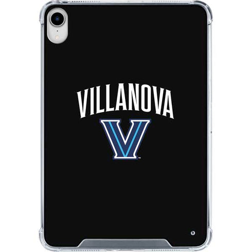 Villanova University V Black iPad 11th Gen (2025) Clear Case