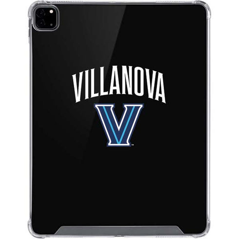 Villanova University V Black iPad Pro 12.9in (2020) Clear Case