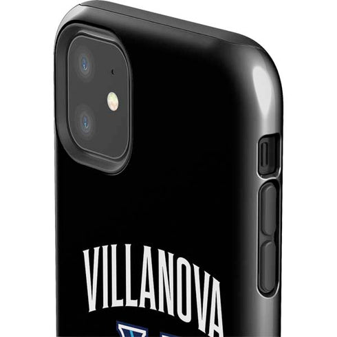 Villanova University V Black iPhone 11 Impact Case