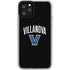 Villanova University V Black iPhone 11 Pro Clear Case