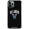 Villanova University V Black iPhone 11 Pro Max Clear Case