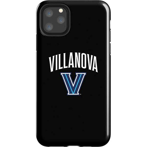 Villanova University V Black iPhone Cases