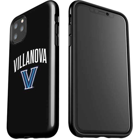 Villanova University V Black iPhone 11 Pro Max Impact Case