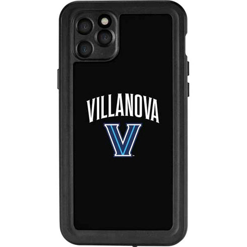 Villanova University V Black iPhone 11 Pro Max Waterproof Case