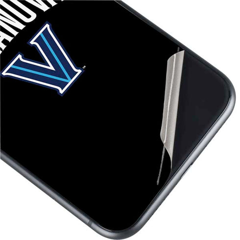 Villanova University V Black iPhone 11 Skin