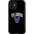Villanova University V Black iPhone 12 Mini Impact Case