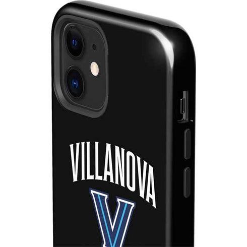 Villanova University V Black iPhone 12 Mini Impact Case