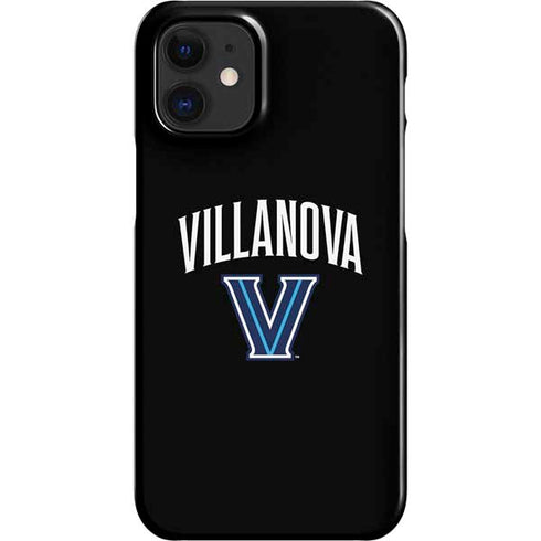 Villanova University V Black iPhone 12 Mini Lite Case