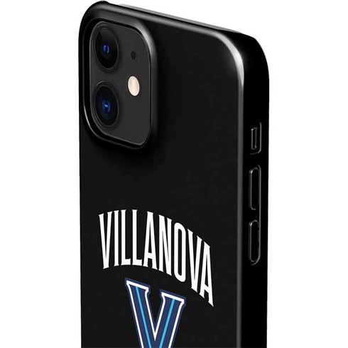 Villanova University V Black iPhone 12 Mini Lite Case