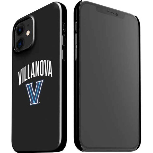 Villanova University V Black iPhone 12 Mini Lite Case