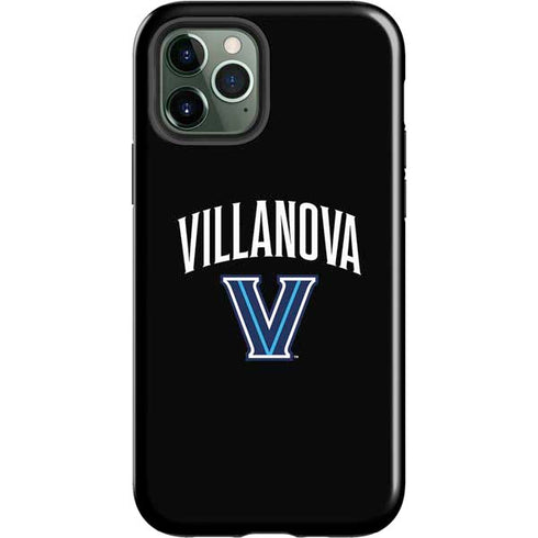 Villanova University V Black iPhone 12 Pro Impact Case
