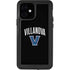 Villanova University V Black iPhone 12 Waterproof Case